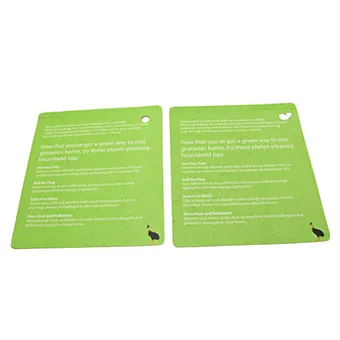 Wholesale Customizable Eco-Friendly Square Custom Paper Coaster with Logo