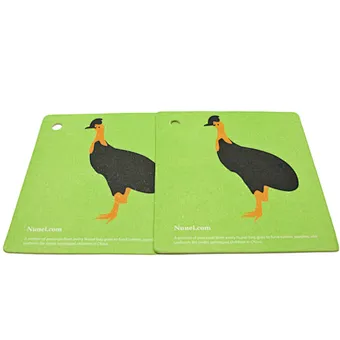 Wholesale Customizable Eco-Friendly Square Custom Paper Coaster with Logo